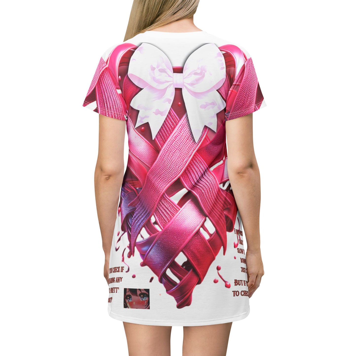 Naughty Worded T-Shirt Dress