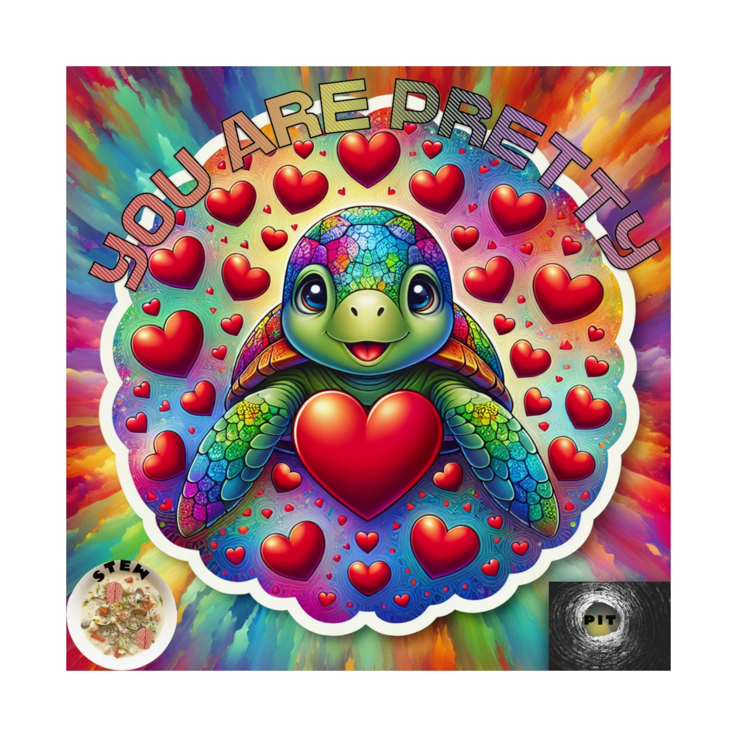 Vertical Posters - You Are Pretty Stew Pit - Matte Finish