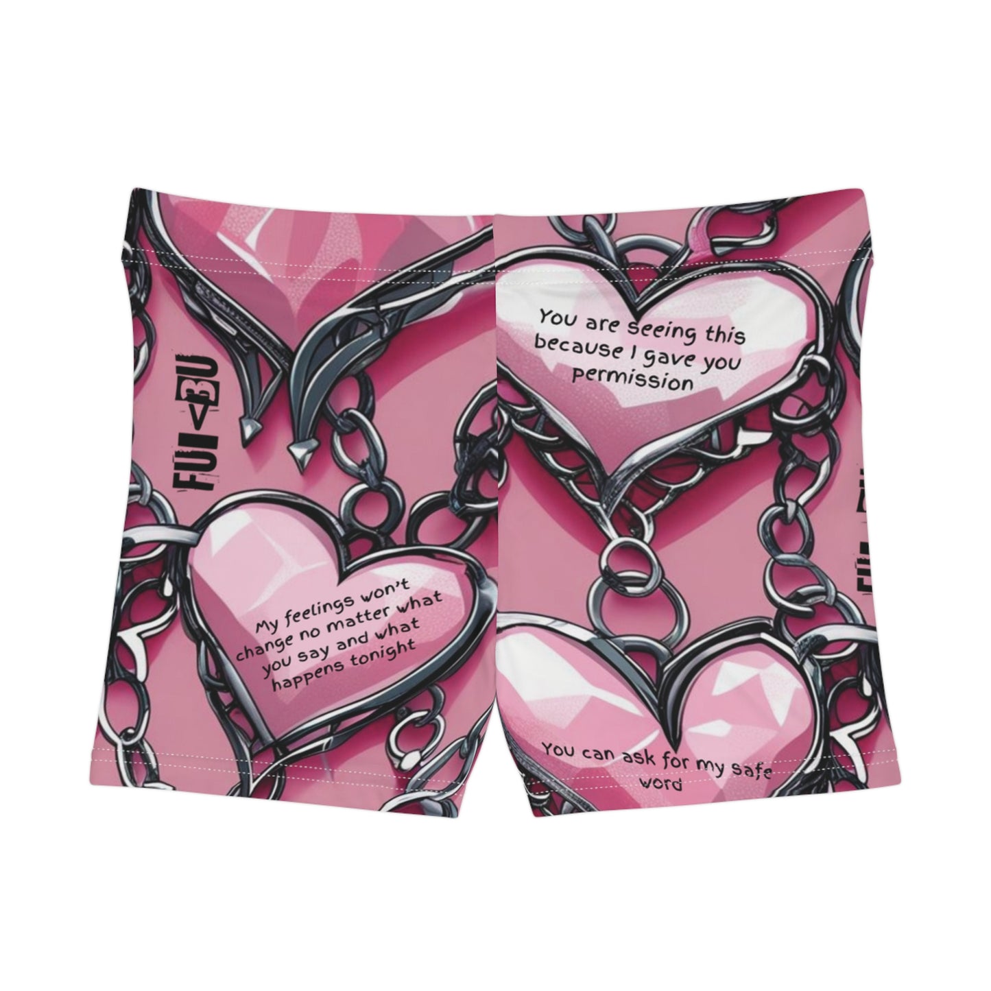 Shorts for Women - Subtle and Gentle Romantic Interest Design