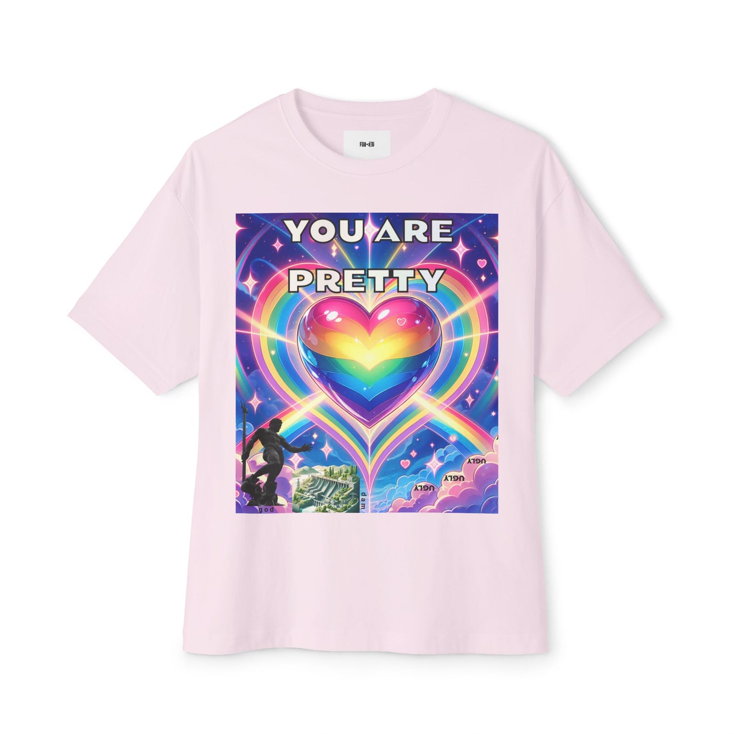 Pride LGBTQIA+ Tee - To Haters - You Are Pretty-Dam-Ugly