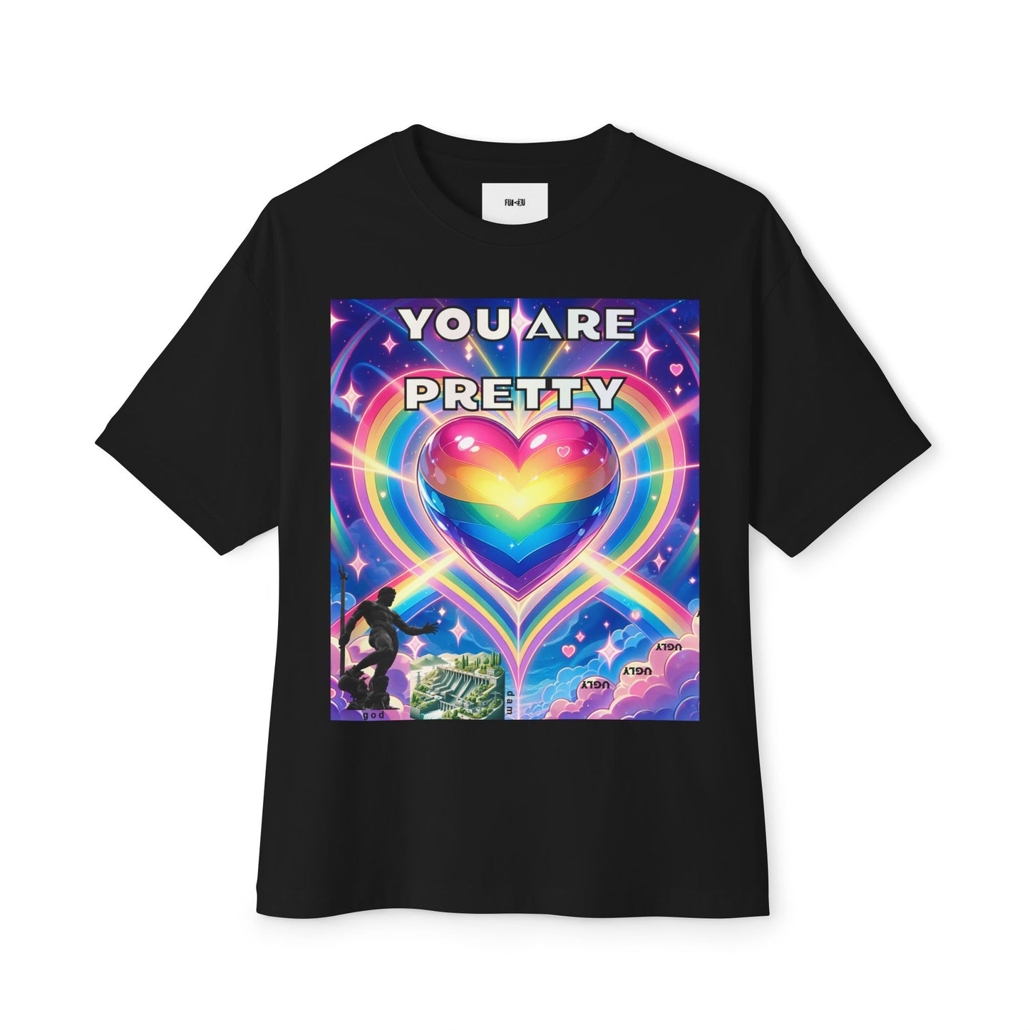 Pride LGBTQIA+ Tee - To Haters - You Are Pretty-Dam-Ugly