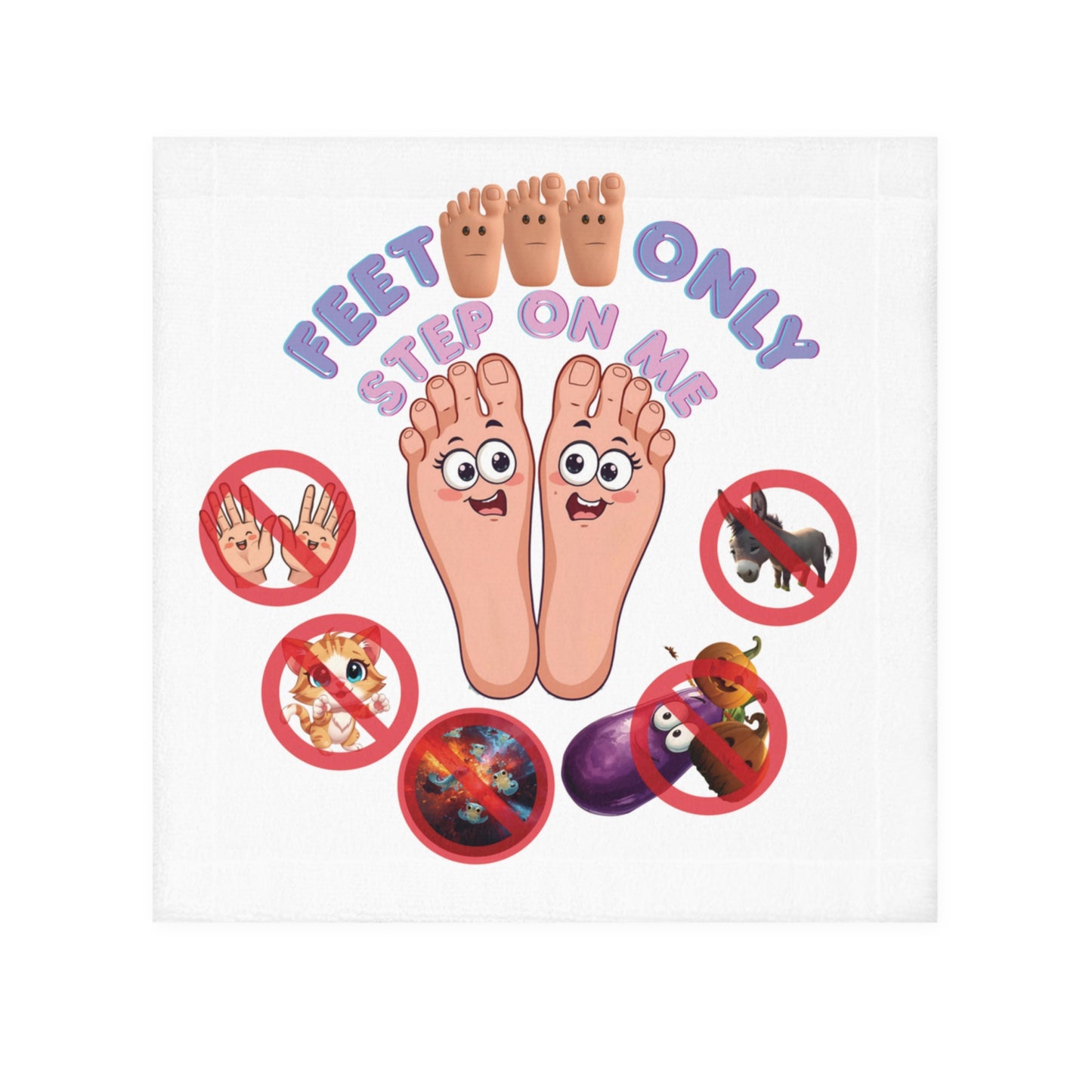 Feet Towel Only!