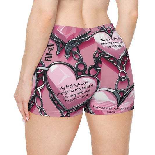 Shorts for Women - Subtle and Gentle Romantic Interest Design