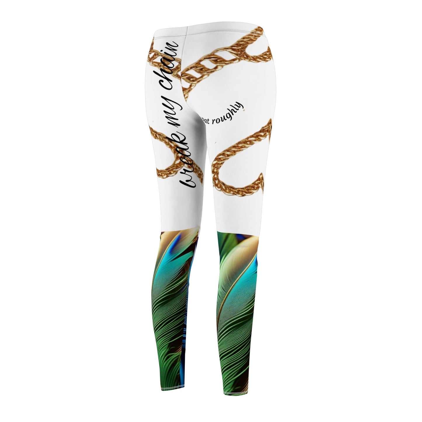 Leggings with Sexy Chain Designs - 'Break My Chain' and 'Pat Roughly'