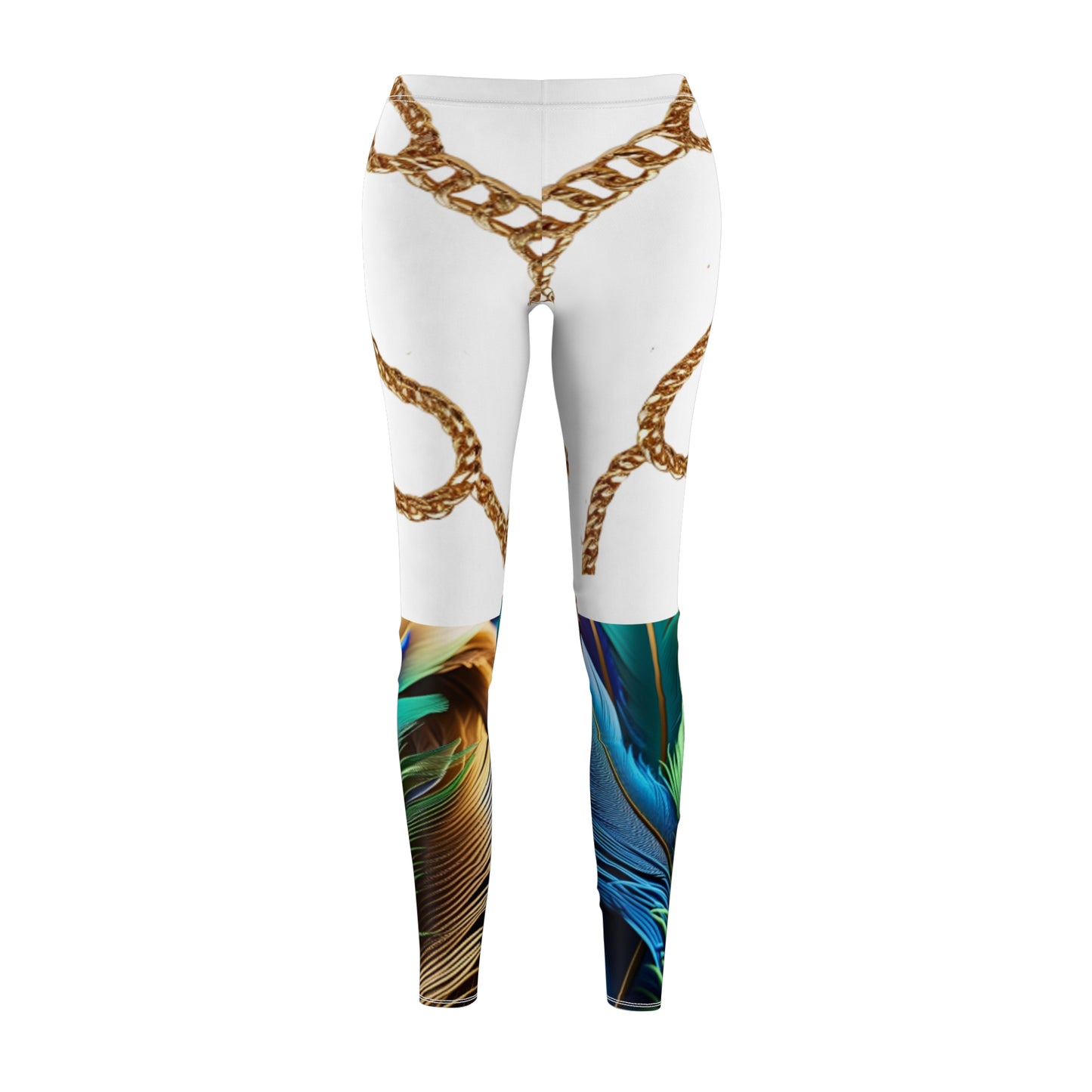 Leggings with Sexy Chain Designs - 'Break My Chain' and 'Pat Roughly'