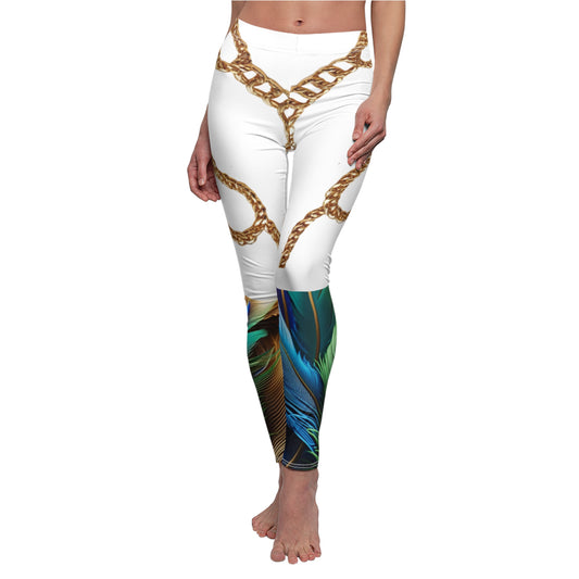 Leggings with Sexy Chain Designs - 'Break My Chain' and 'Pat Roughly'