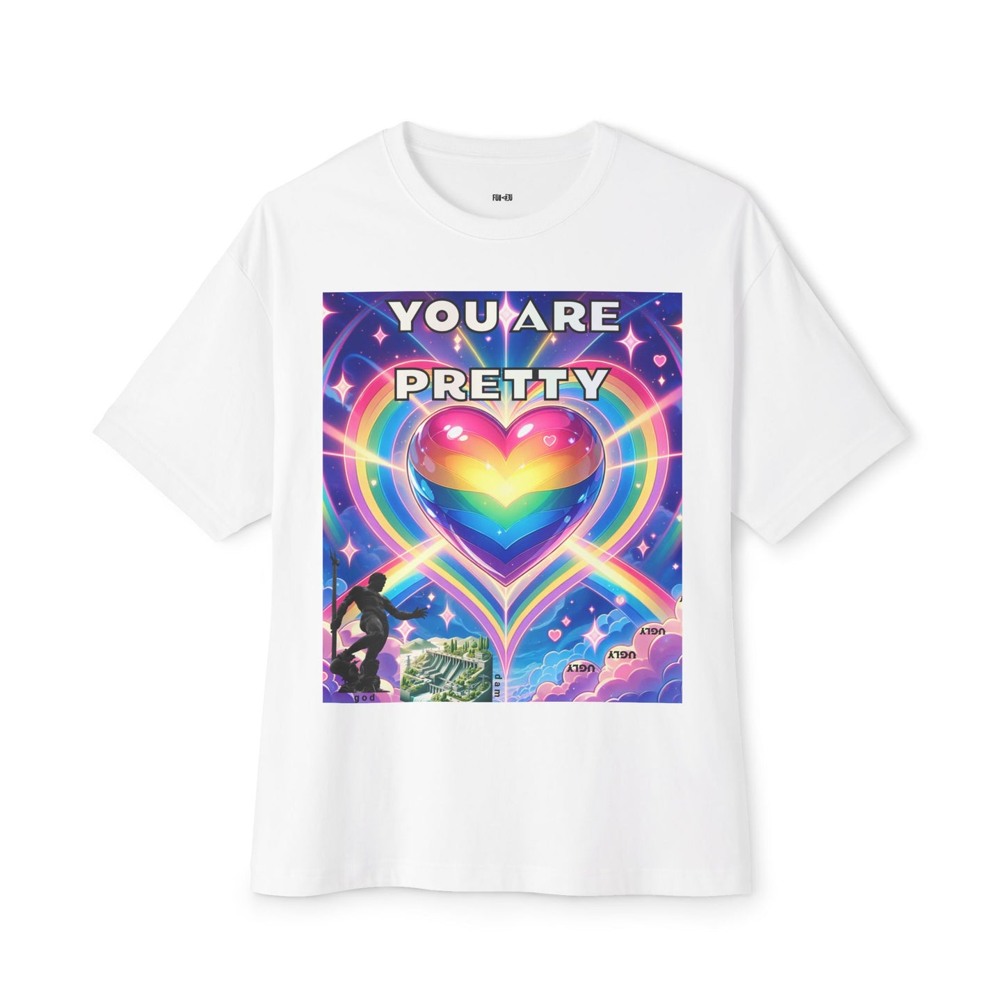 Pride LGBTQIA+ Tee - To Haters - You Are Pretty-Dam-Ugly