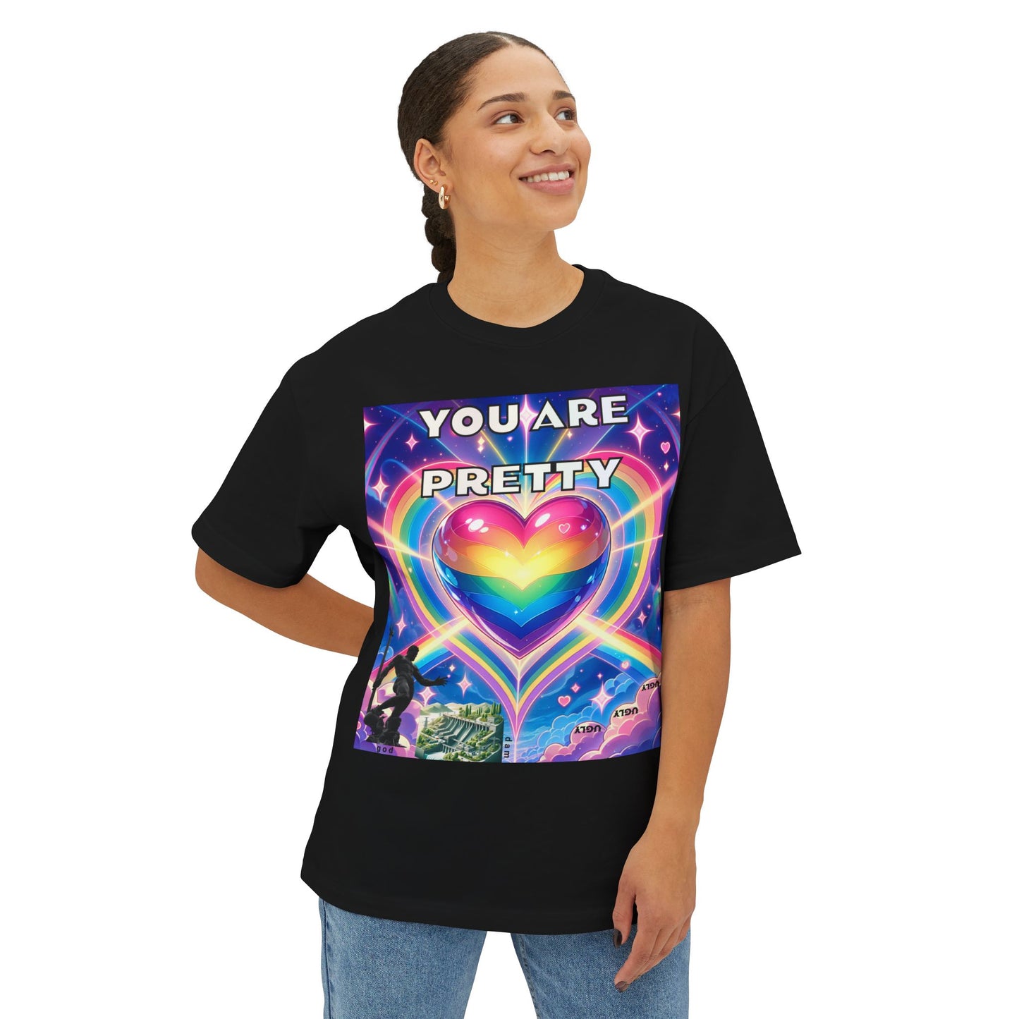 Pride LGBTQIA+ Tee - To Haters - You Are Pretty-Dam-Ugly