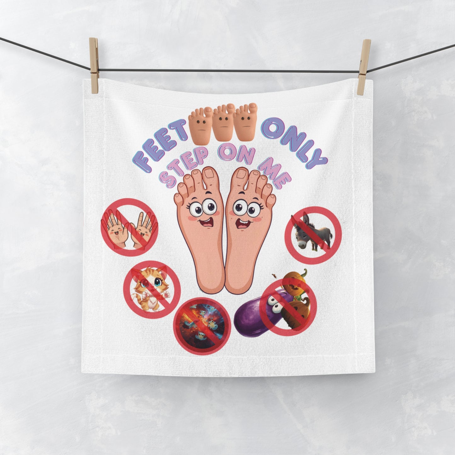 Feet Towel Only!
