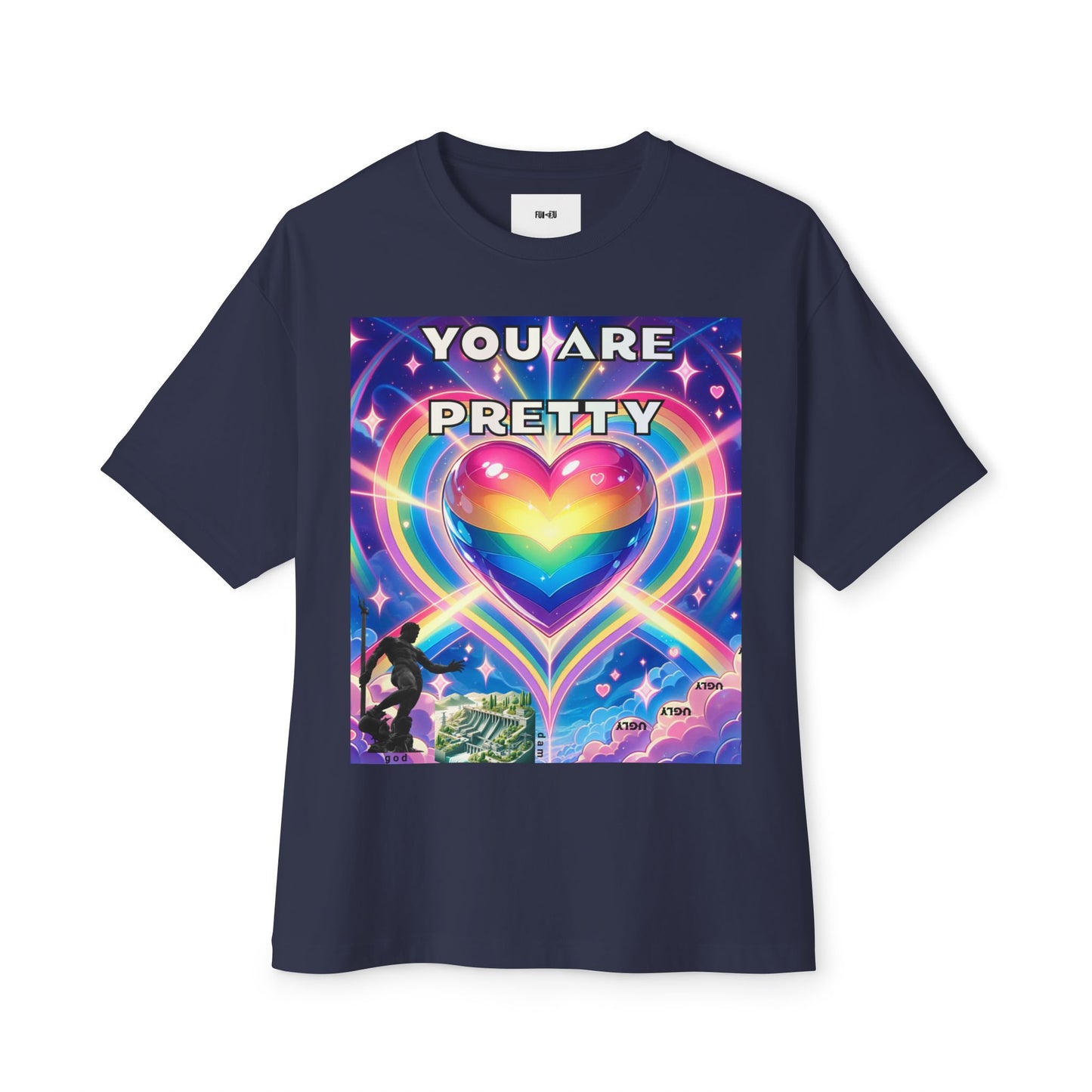 Pride LGBTQIA+ Tee - To Haters - You Are Pretty-Dam-Ugly