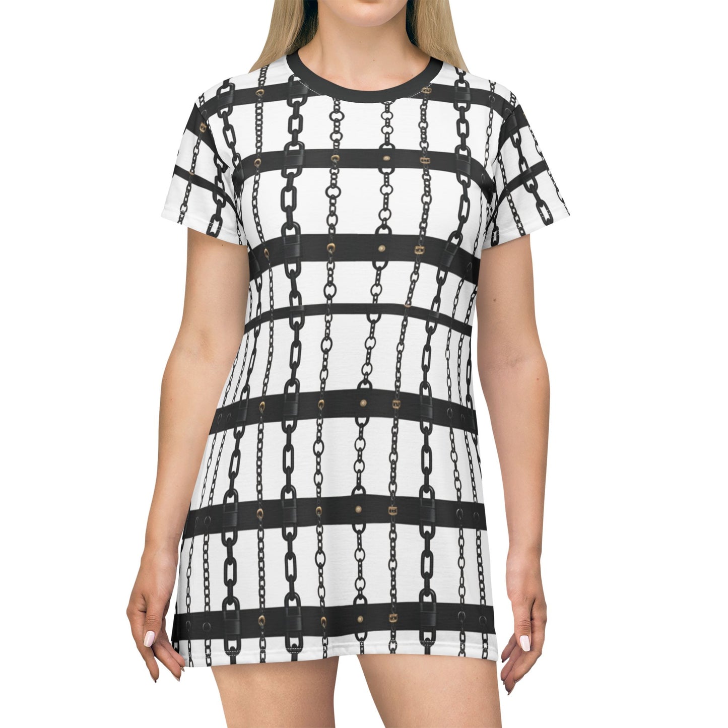Mystery Chained T-Shirt Dress