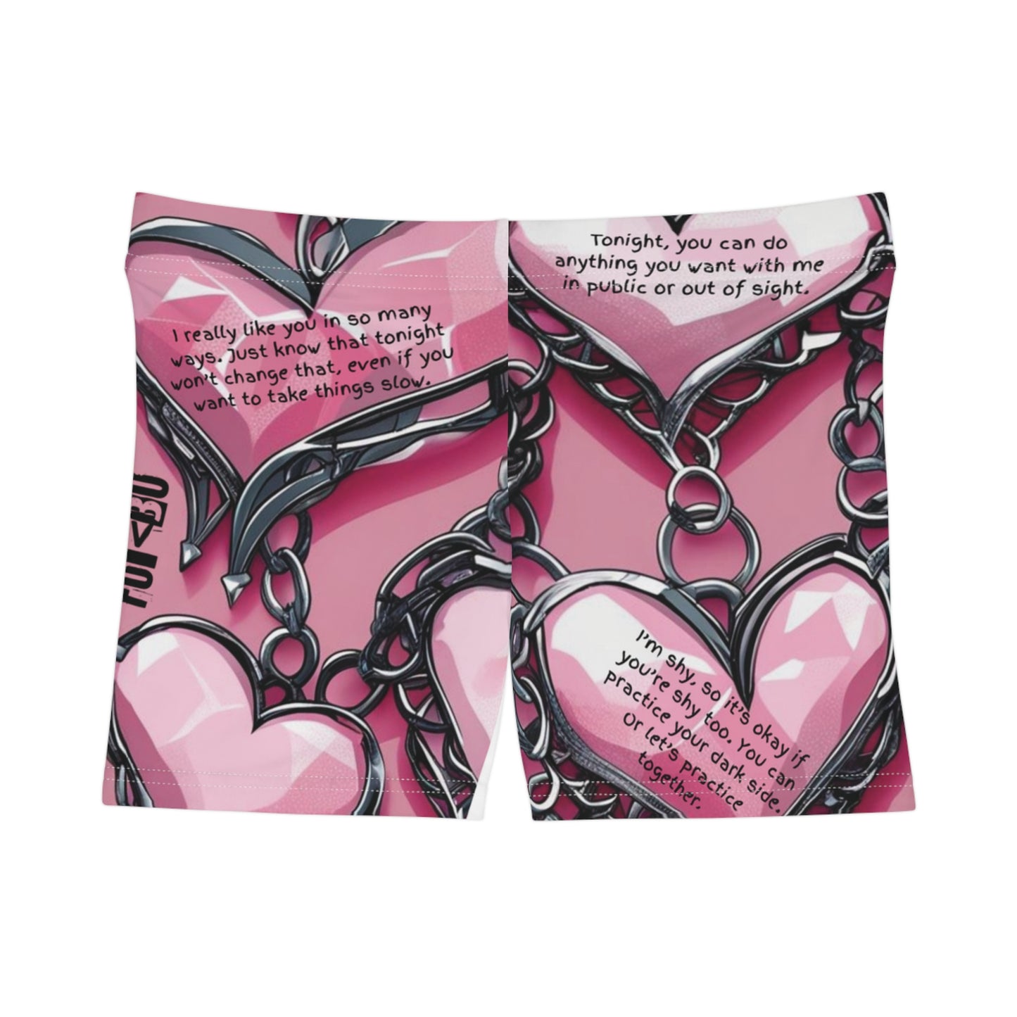 Shorts for Women - Subtle and Gentle Romantic Interest Design